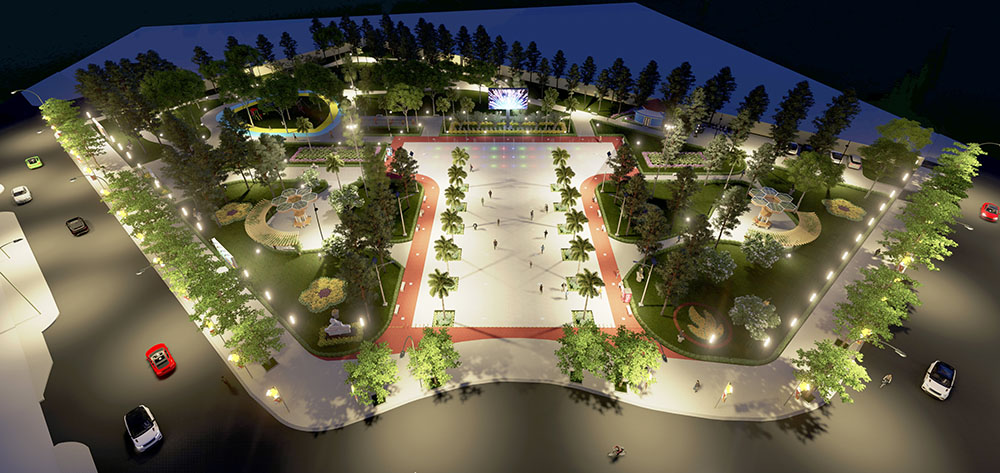 Phối cảnh nâng cấp, cải tạo công viên Tôn Đức Thắng